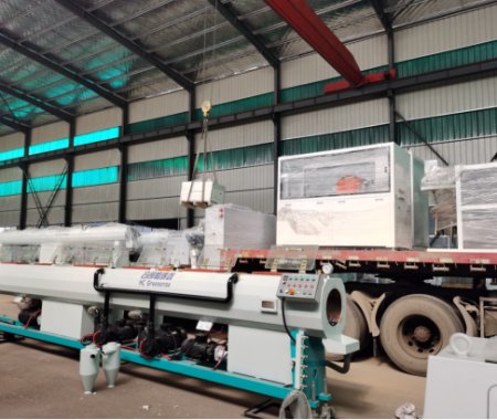 發(fā)貨四川，PE管20-75高速生產(chǎn)線